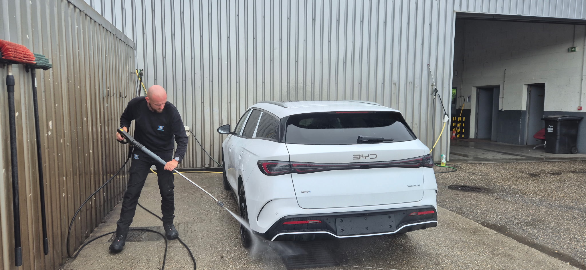 BYD à Agen : préparation et lavage de véhicules neufs | Antunes Carro Limpo